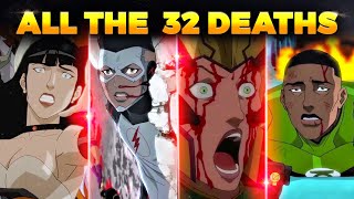 All 32 Deaths In Justice League Dark Apokolips War [upl. by Hen]