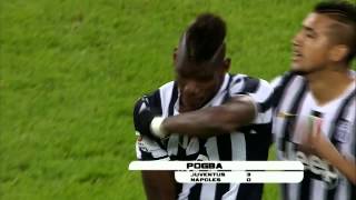 Paul Pogba goal Juventus vs Napoli 30 2013 HD 720p [upl. by Aliel]