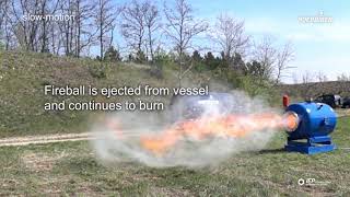 HOERBIGER  IEP Technologies Explosion Suppression Demo [upl. by Kuhlman]