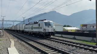 Railcare Siemens Vectron 476 457 in Steinen [upl. by Cohberg]