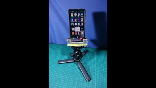 EASY TO MAKE PHONE CAMERA TRIPOD MOUNT STAND THAT CAN TAKE ARMOURED CASED PHONES [upl. by Yecak]