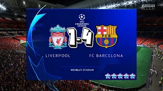 Liverpool vs Barcelona UCL FINAL All Goals [upl. by Tilla]