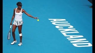 Venus Williams vs Andrea Hlavackova Auckland 2014 Highlights [upl. by Castorina]