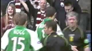 Hearts 40 Hibs  Scottish Cup Semi Final 2006 [upl. by Ayikahs]