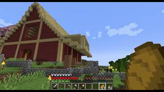 The Barn Exterior is Finished  Relaxing Minecraft Lets Play 121  Midnight Minecraft 55 [upl. by Mallon]