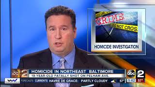 Man shot and killed in Northeast Baltimore [upl. by Woodruff]