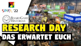 Wissenschaft und Spiele passt das Interview mit Board Game Historian  Research Day SPIEL Messe 22 [upl. by Kerr674]