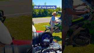 The 4th of July parade video will be coming out here ￼soon What a fun time july atv foryou ￼￼ [upl. by Edasalof]