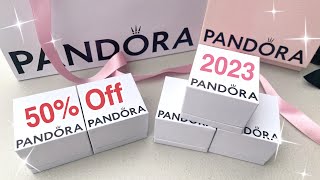 Is here 50 Off PANDORA Summer Sale Haul 2023 [upl. by Hulen]