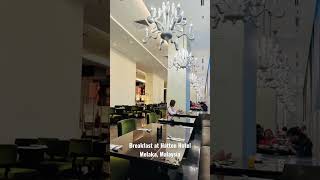 Breakfast at Hatten Hotel Melaka Malaysia [upl. by Nivla]