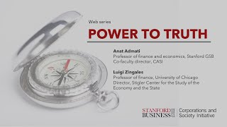 Power to Truth Straight Talk with Luigi Zingales and Anat Admati [upl. by Aninep]