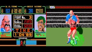 Arcade Game Super PunchOut 1984 Nintendo [upl. by Blackwell380]