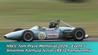 HSCC Tom Pryce Memorial Trophy 2019  Silverline Historic Formula Junior Championship [upl. by Icak754]