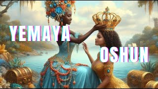 Unlock Abundance with Orisha Goddesses Yemaya amp Oshun  Meditation Music for Wealth amp Love 👑 [upl. by Kikelia60]