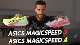 🔍Asics Magic Speed 3 vs 4 Diferencias y Mejoras [upl. by Llenrrad800]