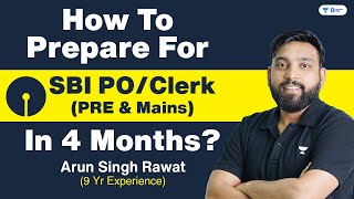 How to Prepare for SBI POClerk 2024 In 4 Months  Practical Strategy amp Discussion By Arun Sir [upl. by Ayotl927]