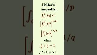 Holders inequality [upl. by Barmen415]