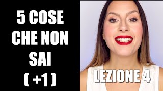 CORSO DI CANTO GRATUITO 4° Lezione  5 COSE CHE NON SAI  ESERCIZIO [upl. by Matthaus]