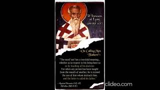 St Irenaeus Of Lyons irenaeus lyons [upl. by Curcio384]