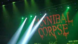 Cannibal Corpse Stripped Raped and Strangled Live Vancouver 2024 [upl. by Schreibe]