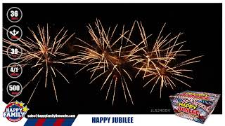 JL524004 500GRAM CAKE HAPPY JUBILEE Happy Family Fireworks firework fireworks [upl. by Iel]