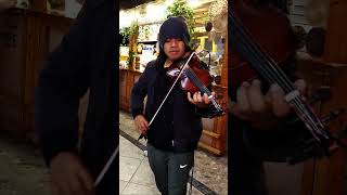 The Corrs — Runaway violin cover by Nestor Abellera at SM City Baguio [upl. by Wehttam]