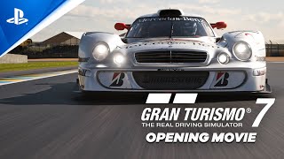 Gran Turismo 7  Opening Movie  PS5 PS4 [upl. by Cybill]