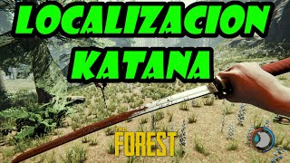 Donde encontrar la KATANA en The Forest 2024 [upl. by Gaylor]