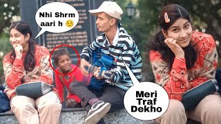 BADLY SINGING PRANK ON GIRLS WITH TWIST 🤣  SINGING BOLLYWOOD SONGS IN PUBLIC  TheRascals [upl. by Arman]