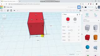 Tinkercad Tutorial 2  Moving the Workplane and Changing Shape Size [upl. by Sieber]