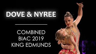 ACRO GYMNASTICS  BIAC 2019  Dove amp Nyree Combined [upl. by Zoeller]