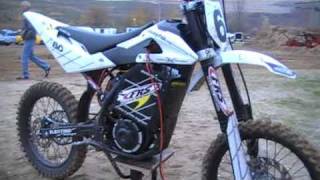 EVO 1 von Quantya  Elektro Motocross Bike mit FRS Öko Fahrwerk [upl. by Haraj]