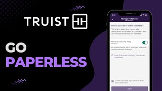 How to Go Paperless on Truist Bank  2023 [upl. by Jarlathus]