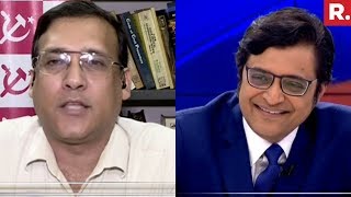 Arnab Goswami Vs Dr Fuad Halim CPIM On BribeForVotes [upl. by Azar]