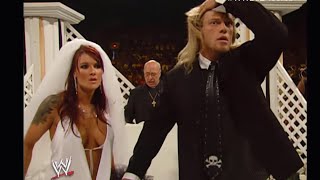 Edge and Lita Raw Wedding has a MONSTROUS ending Raw June 20 2005 [upl. by Nednal]