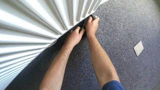 DIY carpet fitting using spray adhesive on existing underlay [upl. by Suedaht]