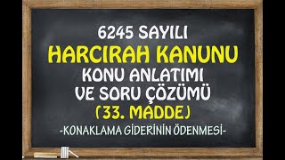 Harcırah Kanunu Madde33 [upl. by Corbin]