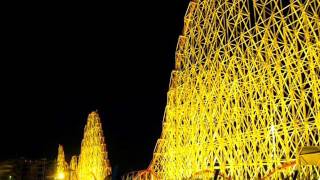 Nagashima Spa Land  The amusement park in Kuwana Japan [upl. by Daune573]