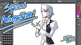 Franziska von Karma SPEED ANIMATION [upl. by Sibel329]