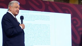 Cartas a Joseph Biden y Donald Trump Conferencia presidente AMLO [upl. by Keheley]