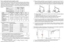 1èreSPE Exercice  synthèse de la menthone à partir de menthol [upl. by Sikorski128]