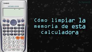 Limpiar la Memoria de la Calculadora [upl. by Araec]