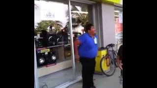 EL SERRUCHO GORDO BAILA AFUERA DE COPPEL [upl. by Rafaello195]