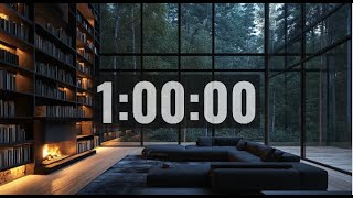 60 Minute Countdown Timer  Stay Focused with 60Minute LoFi Timer  Relax Study or Work [upl. by Sherwynd666]