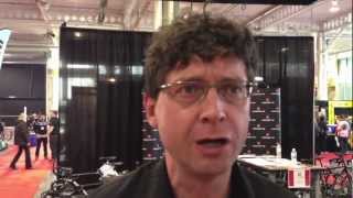 Interview with Argon 18s Jacques Philie at the 2013 Toronto International Bike Show [upl. by Oludoet848]