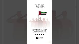 Today on UAEs Commemoration Day we honor the brave souls who dedicated their lives in service [upl. by Nennarb]