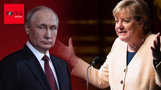 Putin enttäuscht von Merkel wegen Äußerungen zur Ukraine „Habe ich nicht erwartet“ [upl. by Amoakuh]