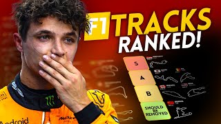 Every F1 track RANKED [upl. by Caralie]