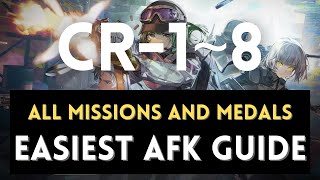 CR1 to CR8 Easiest AFK Guide Ela Analysis and Pulling【 Arknights】 [upl. by Nylac]