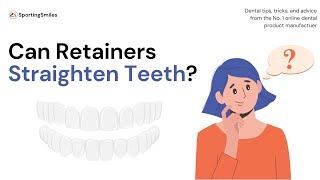 Can Retainers Straighten Teeth [upl. by Neyr905]